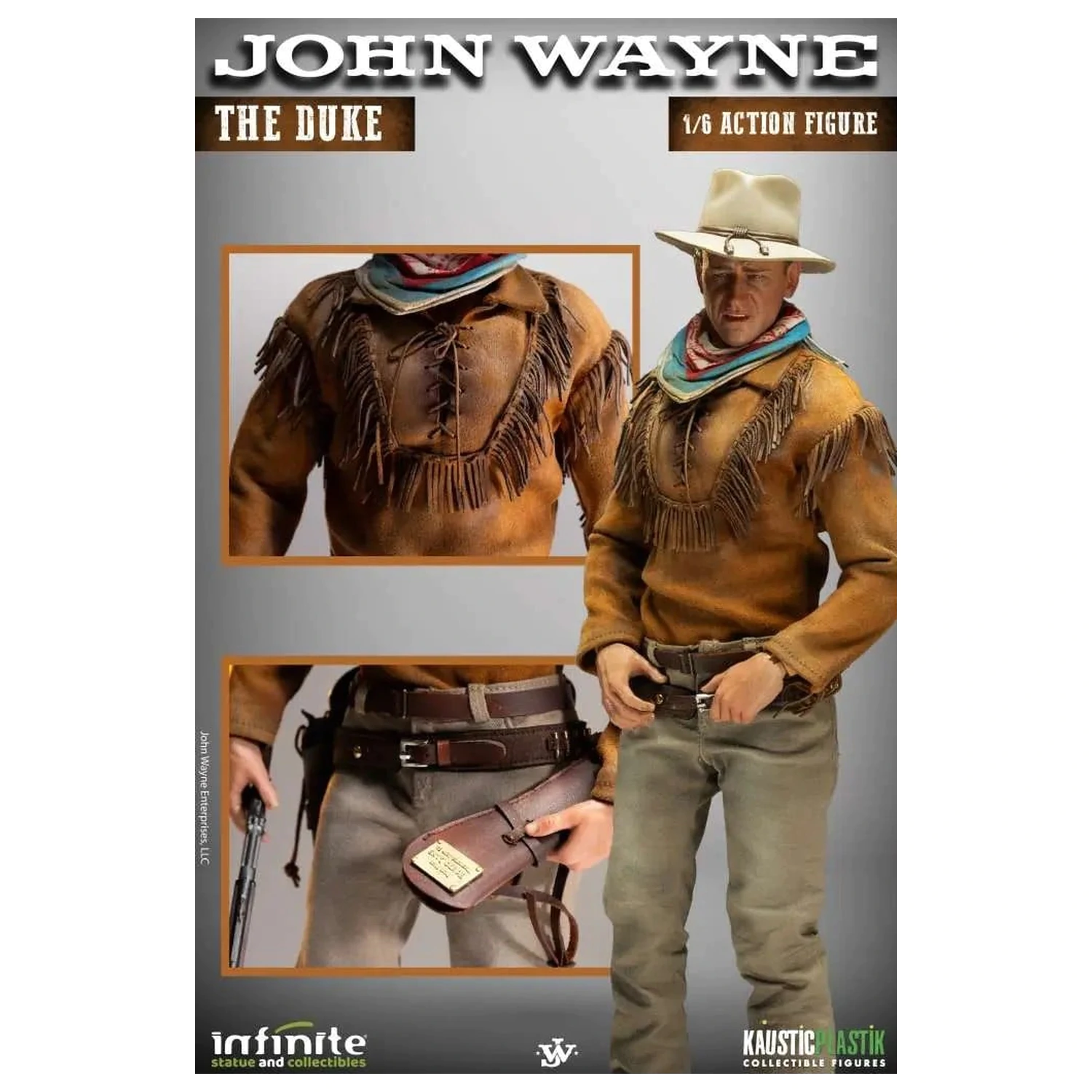 JOHN WAYNE The Duke Figura 1/6 Standardna različica 31cm fotografija izdelka