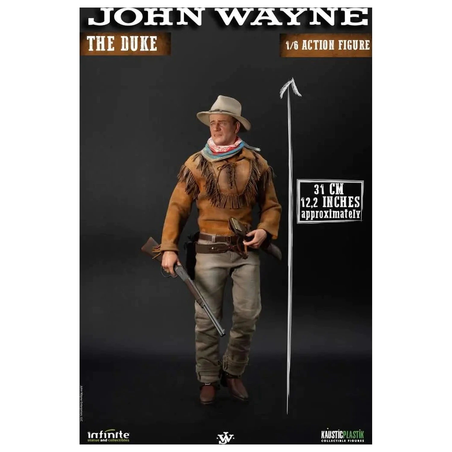 JOHN WAYNE The Duke Figura 1/6 Standardna različica 31cm fotografija izdelka