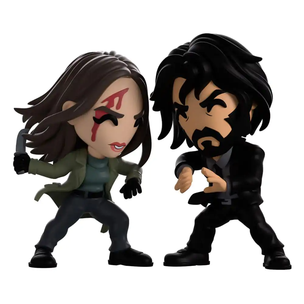 John Wick: Ballerina Vinilne figure 2-paket Ballerina & John Wick 11 cm fotografija izdelka