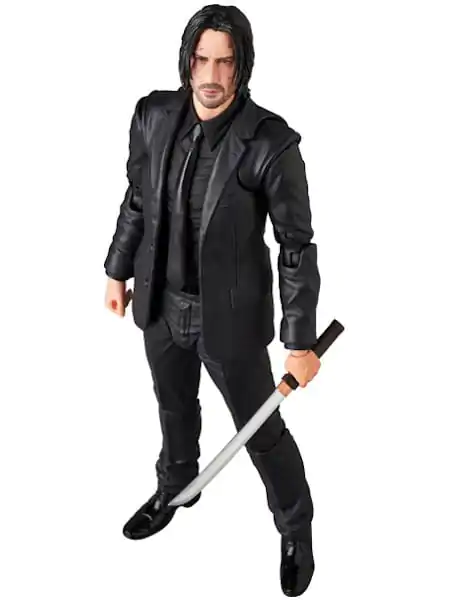 John Wick MAFEX akcijska figura John Wick (Chapter 3) Parabellum 16 cm fotografija izdelka