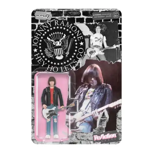 Johnny Ramone ReAction akcijska figura Wave 01 Johnny Ramone 10 cm fotografija izdelka