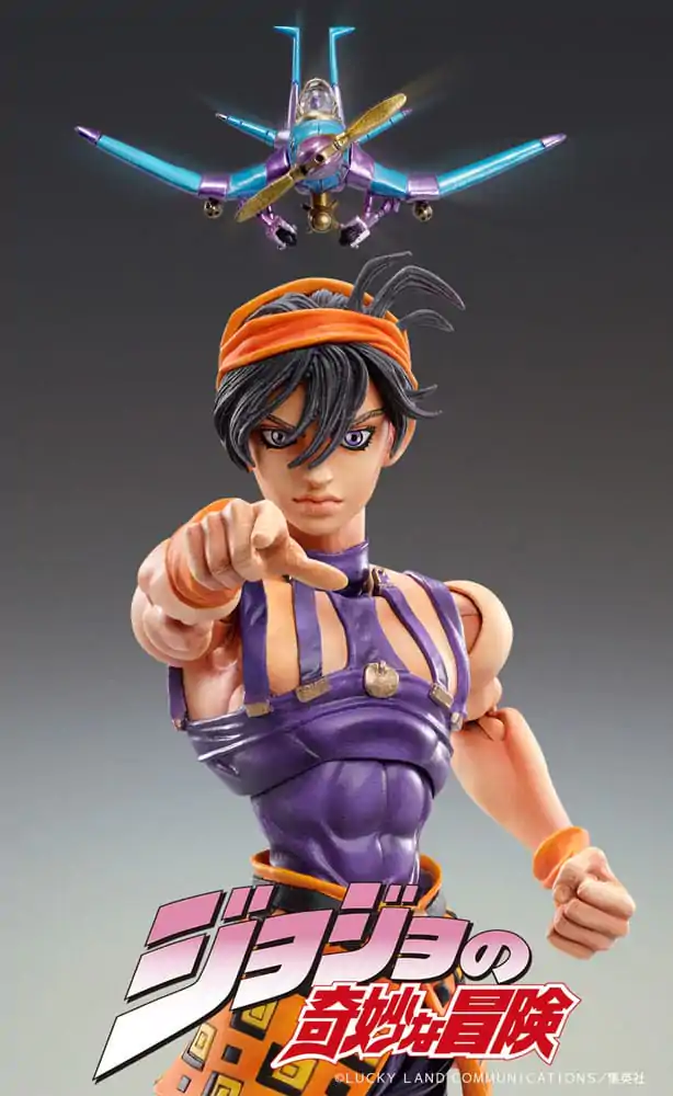 JoJo&#039;s Bizarre Adventure Part 5: Golden Wind akcijska figura Chozokado Narancia Ghirga &amp; As 15 cm fotografija izdelka