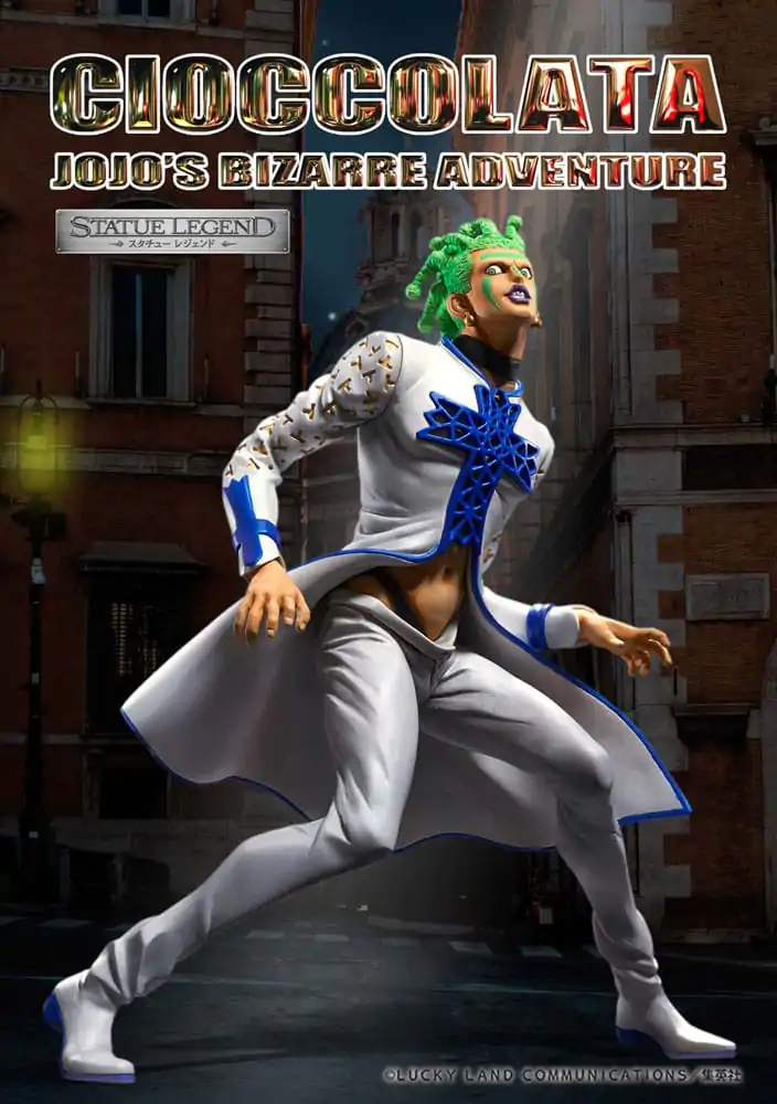 JoJo's Bizarre Adventure Part 5 Golden Wind Statue Legend PVC Kip Cioccolata 17 cm fotografija izdelka