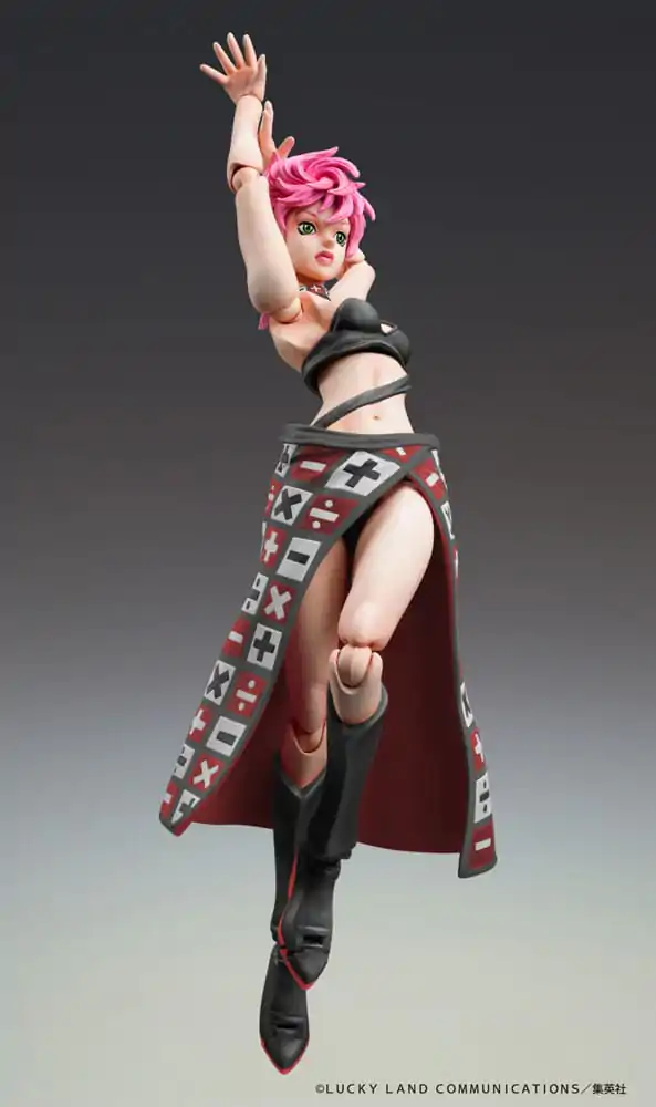 JoJo&#039;s Bizarre Adventure Part 5 Super Action akcijska figura Chozokado Trish Una Black Ver. 15 cm fotografija izdelka