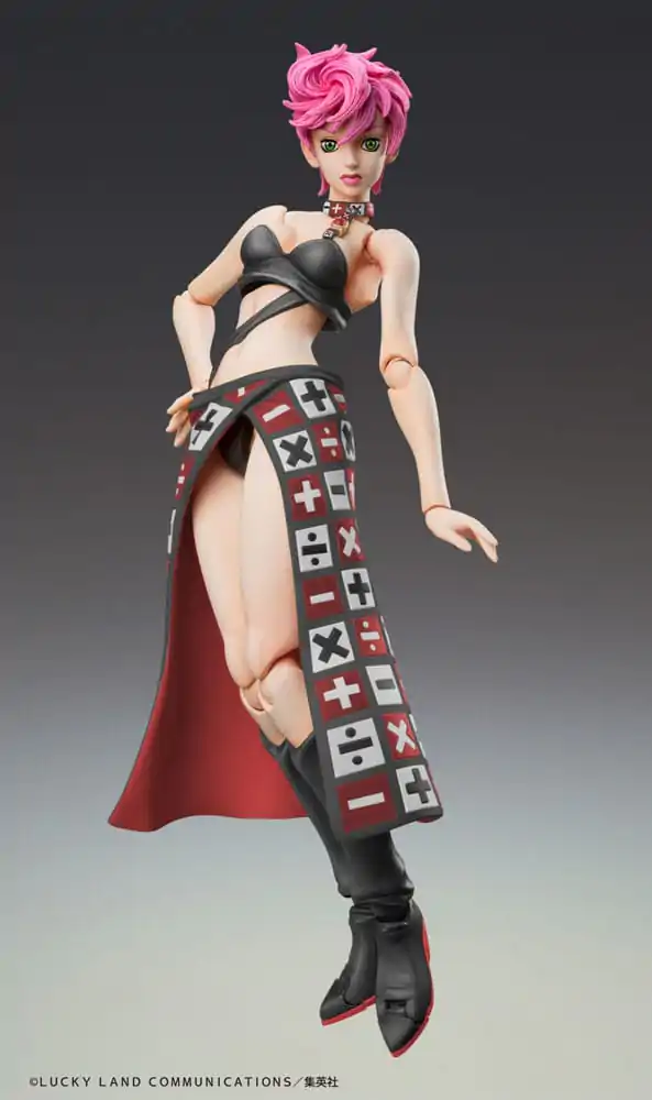 JoJo&#039;s Bizarre Adventure Part 5 Super Action akcijska figura Chozokado Trish Una Black Ver. 15 cm fotografija izdelka