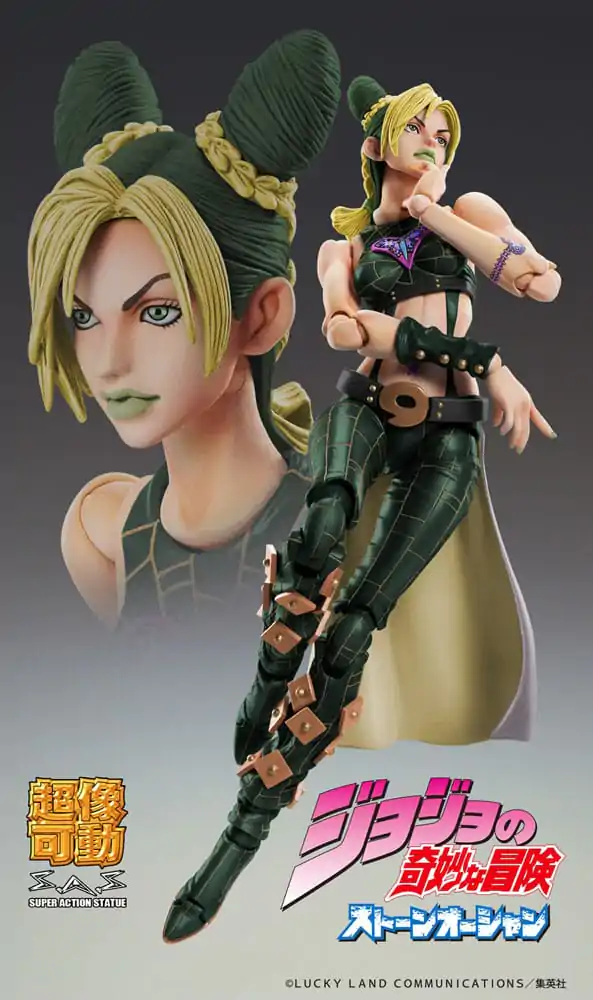 JoJo's Bizarre Adventure Part 6 Stone Ocean Super Action akcijska figura Chozokado Jolyne Cujoh Third 15 cm fotografija izdelka