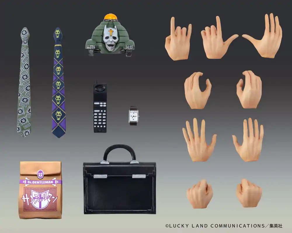 JoJo's Bizarre Adventure Part4 Super Action Akčná figúrka Chozokado Big Yoshikage Kira 21 cm fotografija izdelka