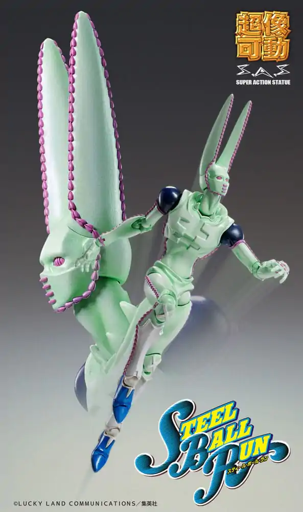 JoJo&#039;s Bizarre Adventure Part7 Steel Ball Run Super Action akcijska figura Chozokado D4C Second 20 cm fotografija izdelka