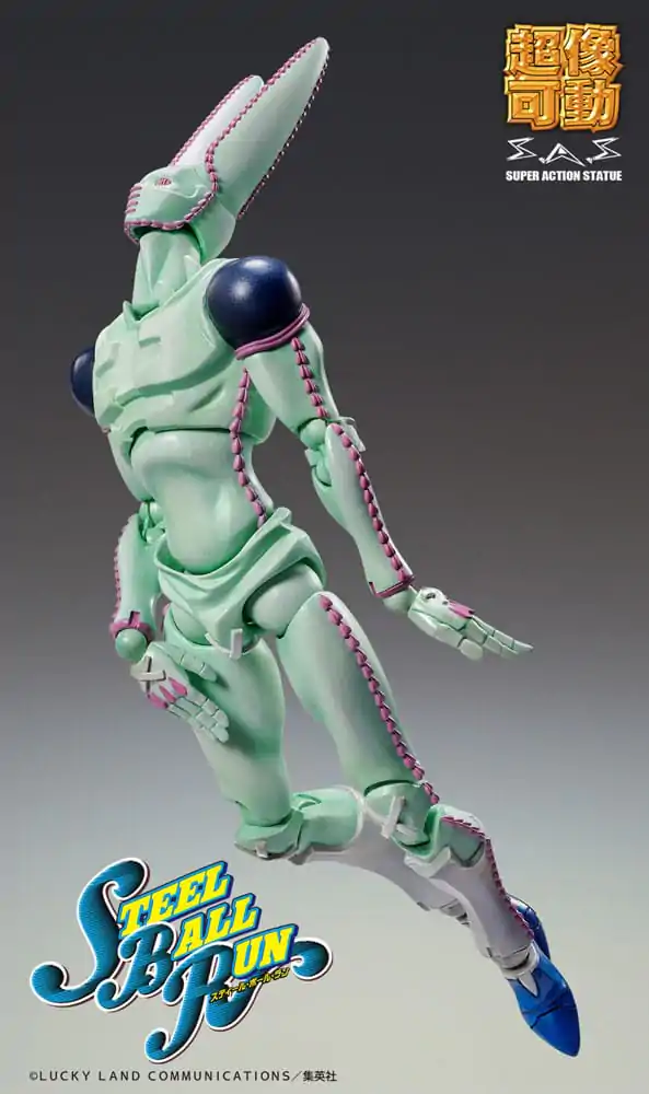 JoJo&#039;s Bizarre Adventure Part7 Steel Ball Run Super Action akcijska figura Chozokado D4C Second 20 cm fotografija izdelka