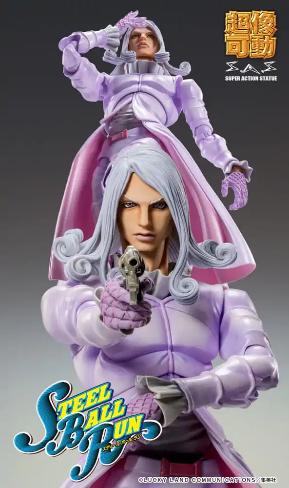 JoJo's Bizarre Adventure Part7 Steel Ball Run Super Action akcijska figura Chozokado Funny Valentine Second 15 cm fotografija izdelka