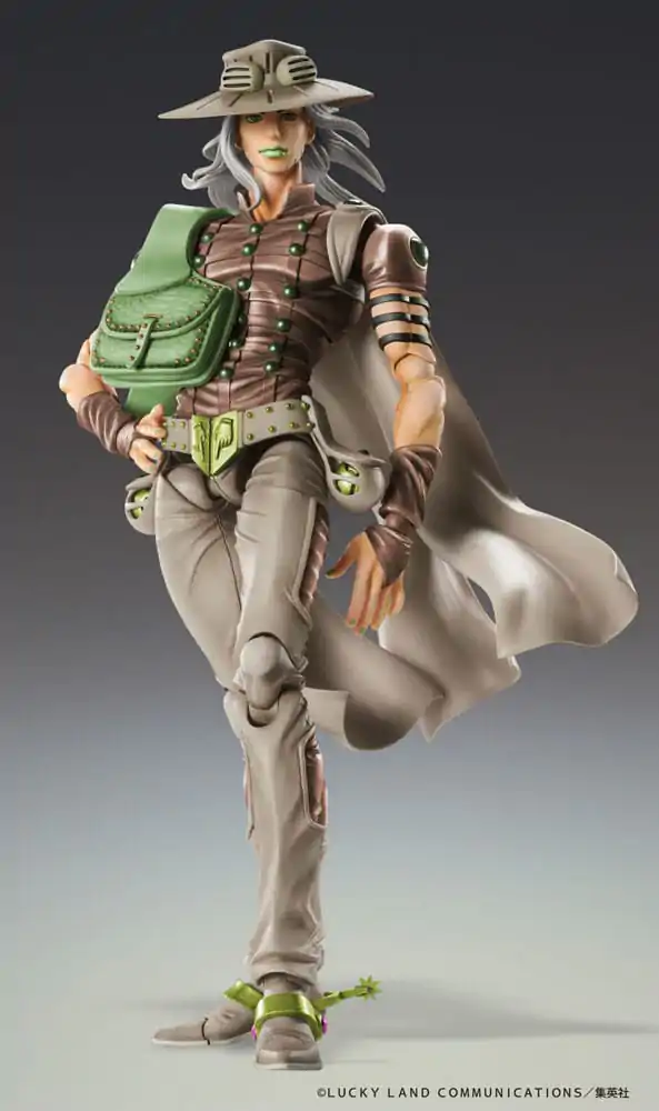 JoJo's Bizarre Adventure Part7 Steel Ball Run Super Action akcijska figura Chozokado Gyro Zeppeli Third 16 cm fotografija izdelka