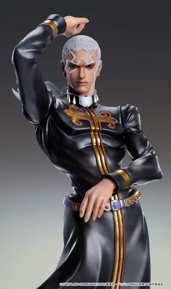 JoJo's Bizarre Adventure PVC Kip Chozo Art Collection Enrico Pucci 25 cm fotografija izdelka