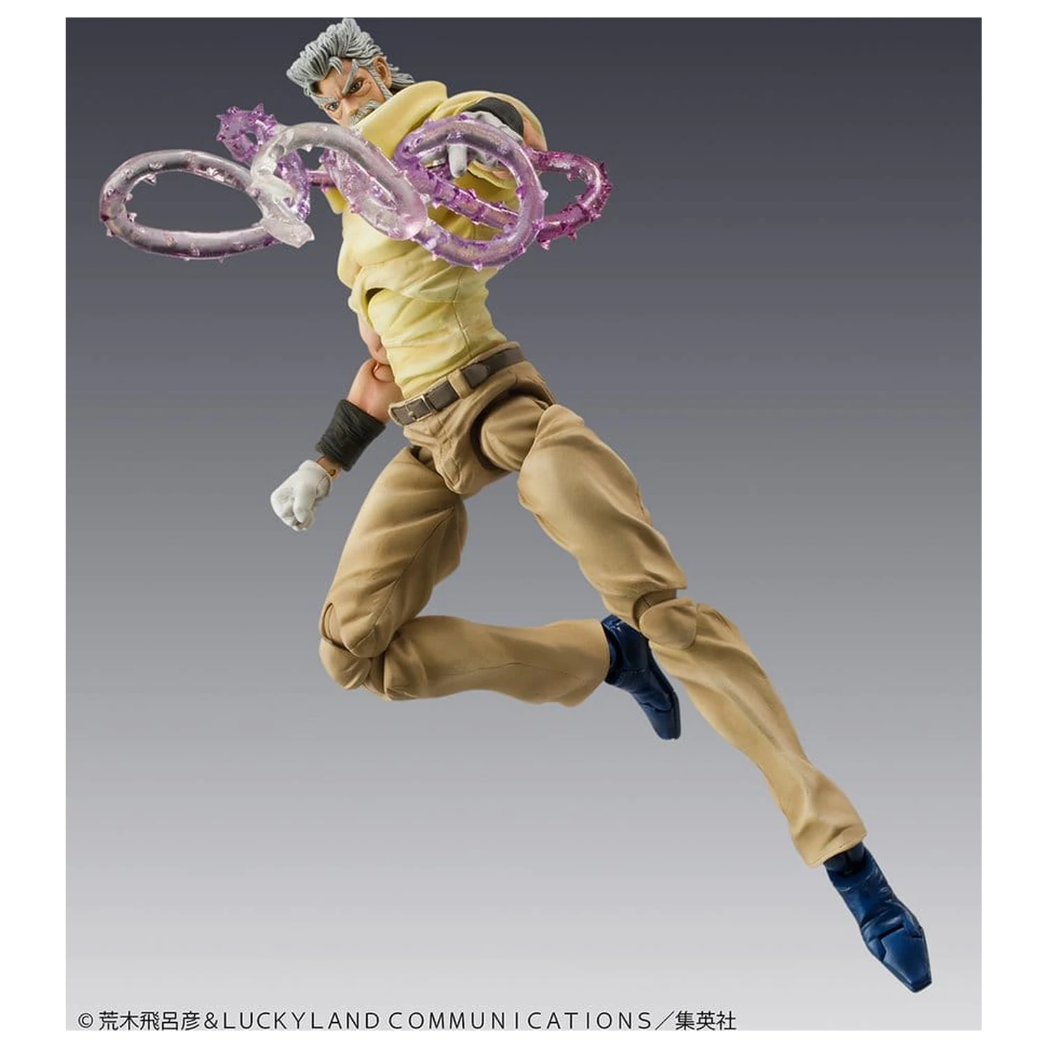 JoJo's Bizarre Adventure Chozokado PVC figure, 2-paket Joseph Joestar & Iggy fotografija izdelka