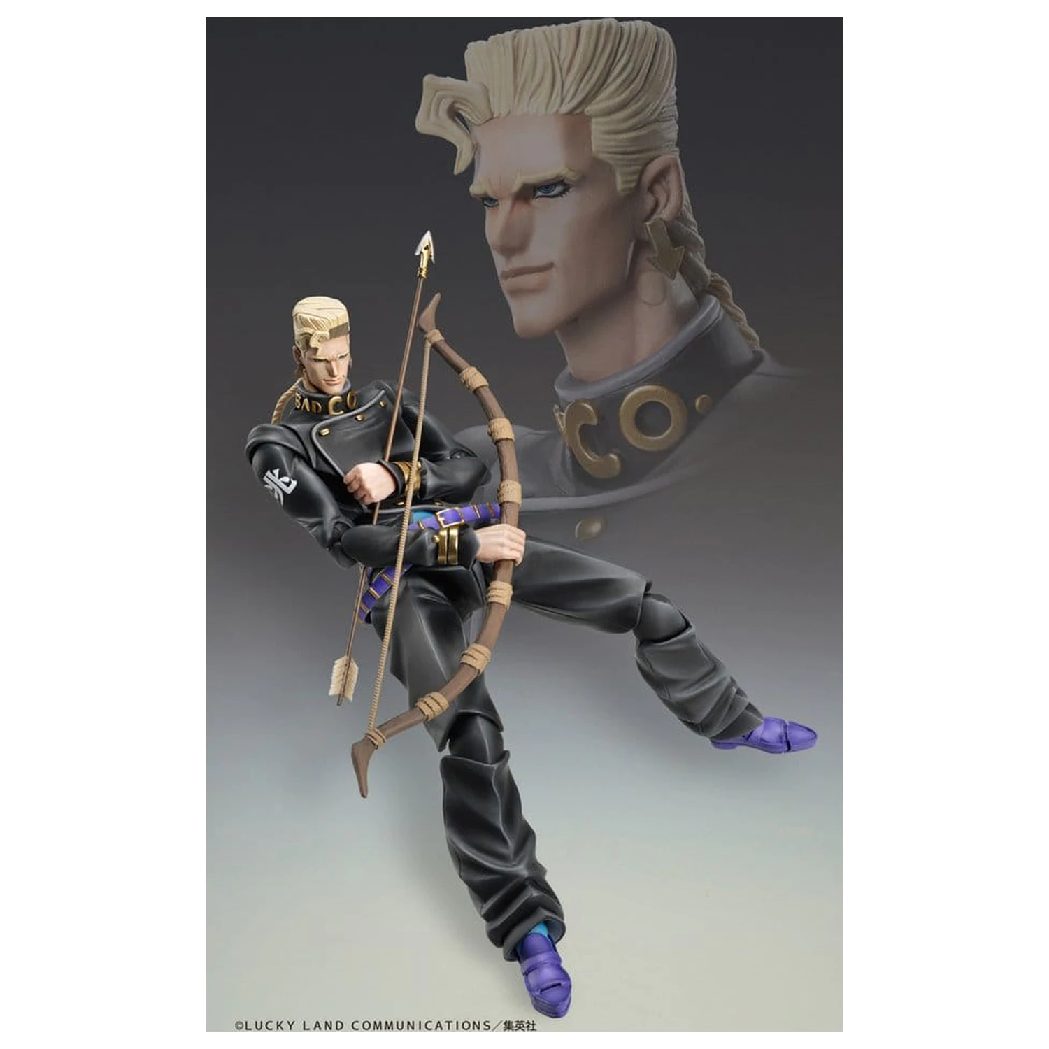 JoJo's Bizarre Adventure: Diamond Is Unbreakable Akcijska figura Chozokado Keicho Nijimura & Bad Company 17 cm fotografija izdelka