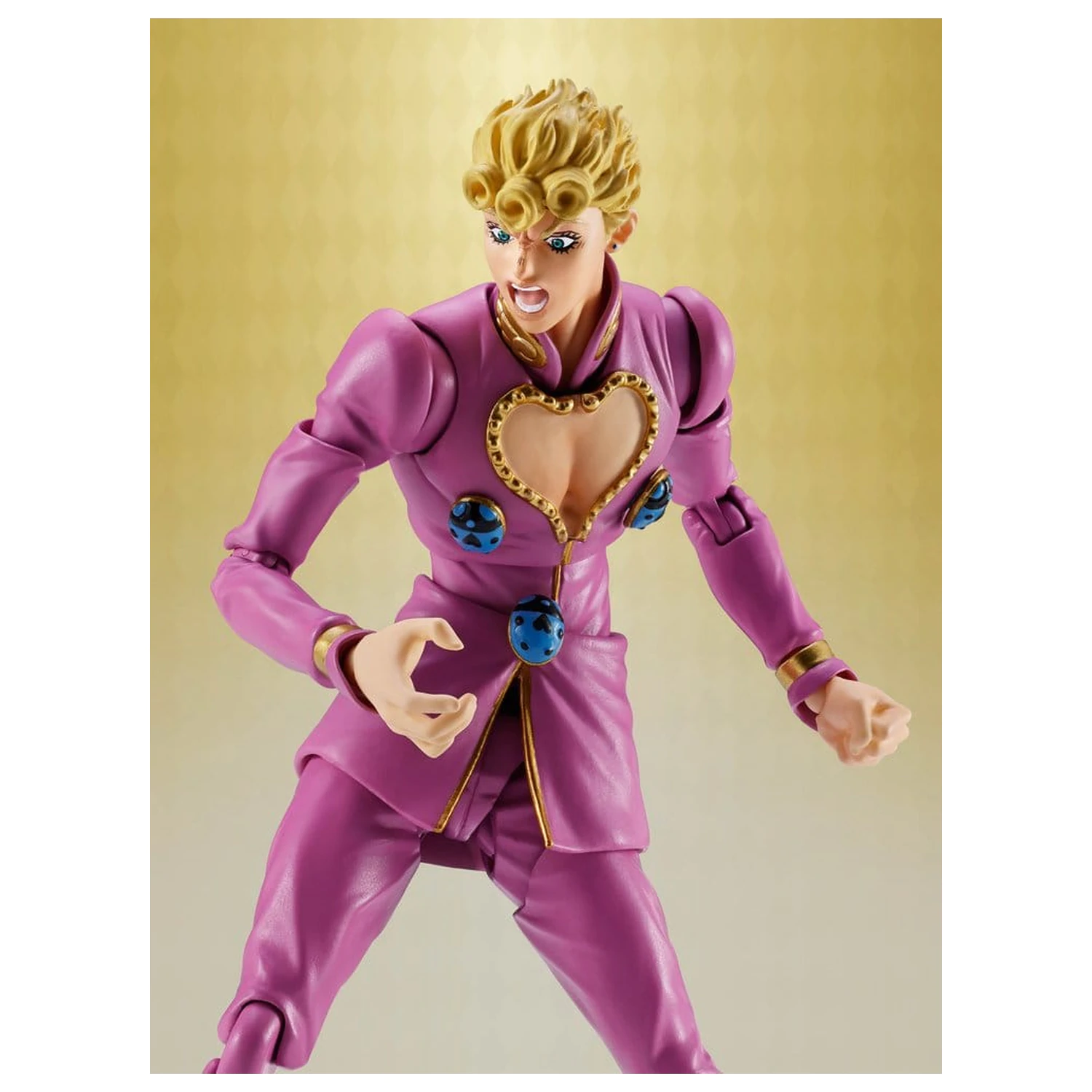 JoJo's Bizarre Adventure: Golden Wind S.H.Figuarts akcijska figura Giorno Giovanna 16 cm fotografija izdelka