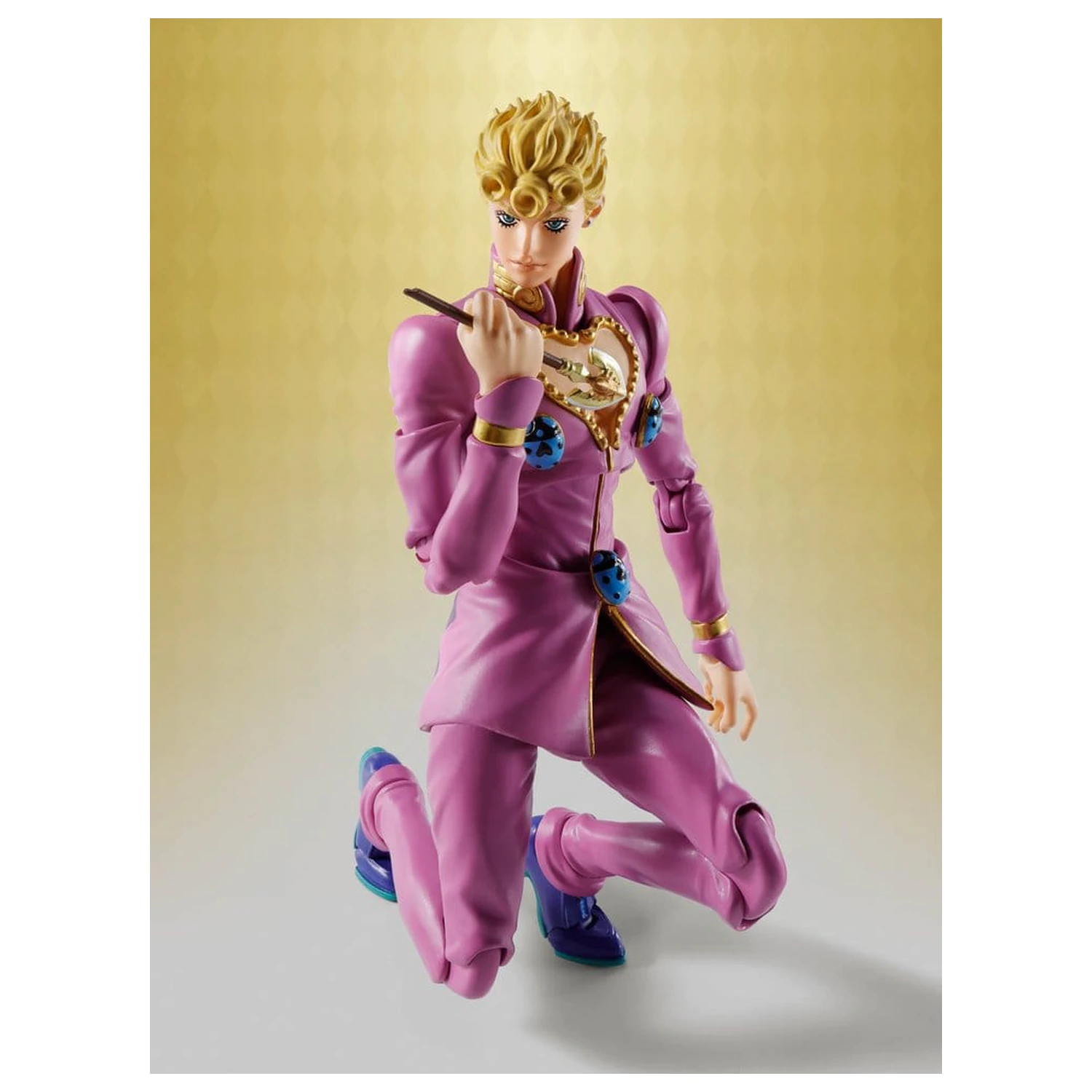 JoJo's Bizarre Adventure: Golden Wind S.H.Figuarts akcijska figura Giorno Giovanna 16 cm fotografija izdelka