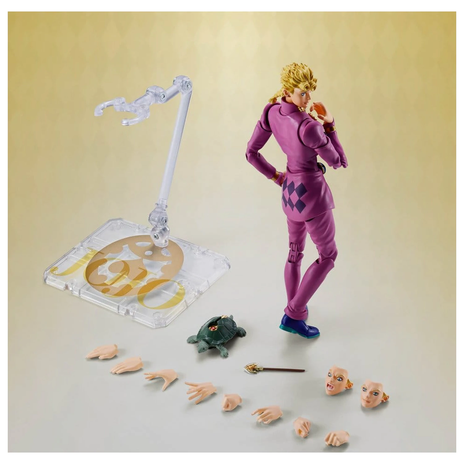 JoJo's Bizarre Adventure: Golden Wind S.H.Figuarts akcijska figura Giorno Giovanna 16 cm fotografija izdelka