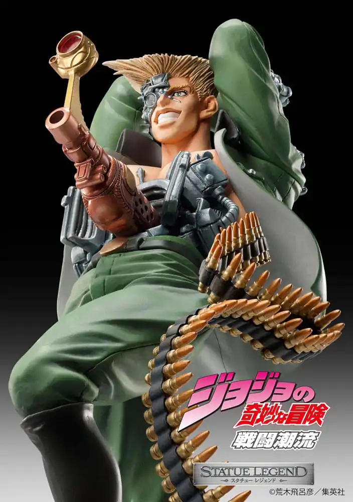 JoJo's Bizarre Adventure Part 2: Battle Tendency Legend PVC Kip Rudol von Stroheim 18 cm fotografija izdelka