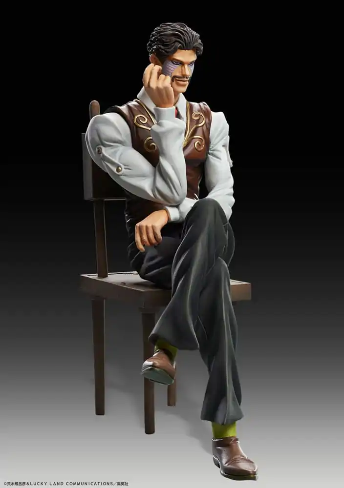 JoJo's Bizarre Adventure Part 3 Statue Legend PVC Kip Daniel J. D'Arby 14 cm fotografija izdelka