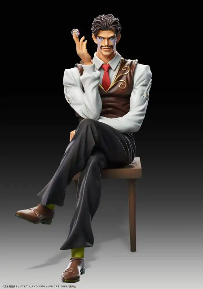 JoJo's Bizarre Adventure Part 3 Statue Legend PVC Kip Daniel J. D'Arby 14 cm fotografija izdelka