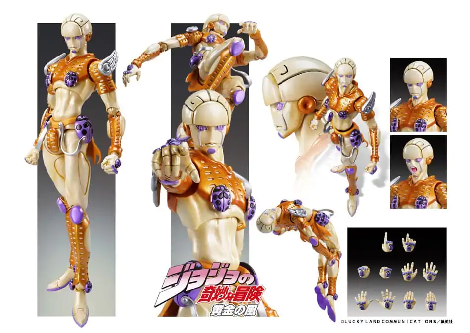 JoJo's Bizarre Adventure Part 5: Golden Wind Akcijska figura Chozokado G·E (3. izdaja) 15 cm fotografija izdelka