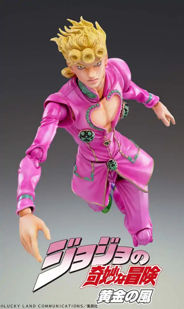 JoJo's Bizarre Adventure Part 5: Golden Wind akcijska figura Chozokado Giorno Giovanna (3rd-run) 15 cm fotografija izdelka