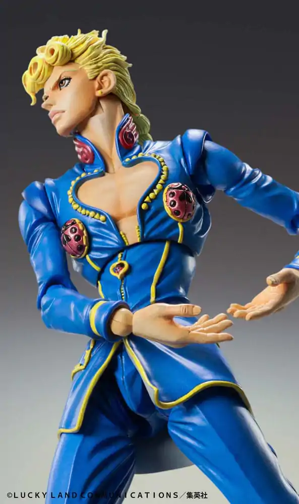 JoJo's Bizarre Adventure Part 5: Golden Wind Akcijska figura Chozokado Giorno Giovanna Second 15 cm fotografija izdelka