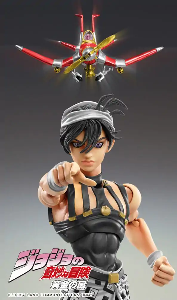 JoJo's Bizarre Adventure Part 5: Golden Wind Akcijska Figura Chozokado (Narancia Ghirga & As Ver. Black) 15 cm fotografija izdelka