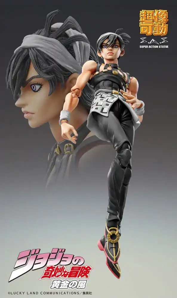 JoJo's Bizarre Adventure Part 5: Golden Wind Akcijska Figura Chozokado (Narancia Ghirga & As Ver. Black) 15 cm fotografija izdelka