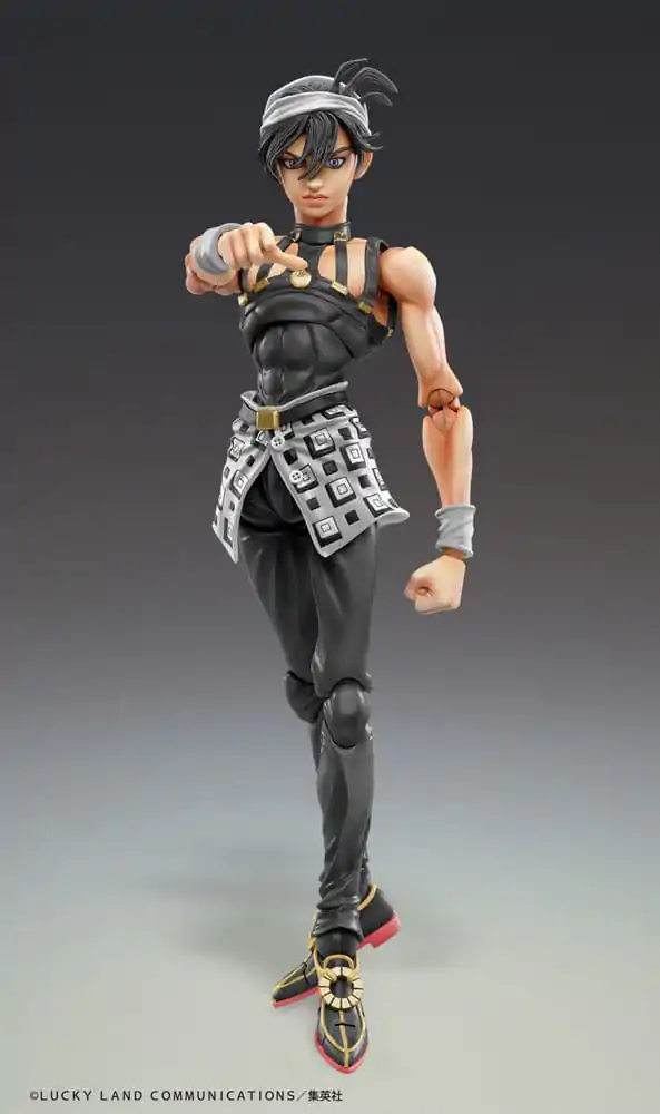 JoJo's Bizarre Adventure Part 5: Golden Wind Akcijska Figura Chozokado (Narancia Ghirga & As Ver. Black) 15 cm fotografija izdelka