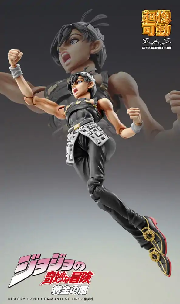 JoJo's Bizarre Adventure Part 5: Golden Wind Akcijska Figura Chozokado (Narancia Ghirga & As Ver. Black) 15 cm fotografija izdelka