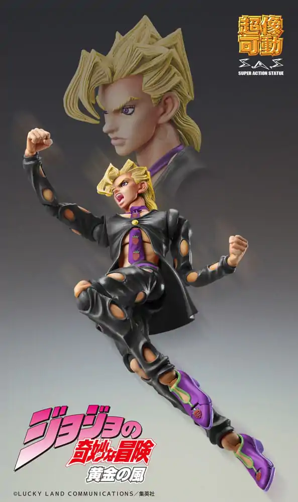 JoJo's Bizarre Adventure Part 5: Golden Wind Akcijska Figura Chozokado (Pannacotta Fugo Ver. Black) 15 cm fotografija izdelka