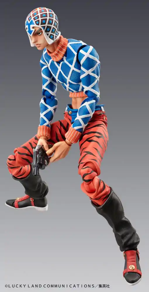 JoJo's Bizarre Adventure Part 5 Statue Legend PVC kip Chozokado Guido Mista & S P (re-run) 15 cm fotografija izdelka