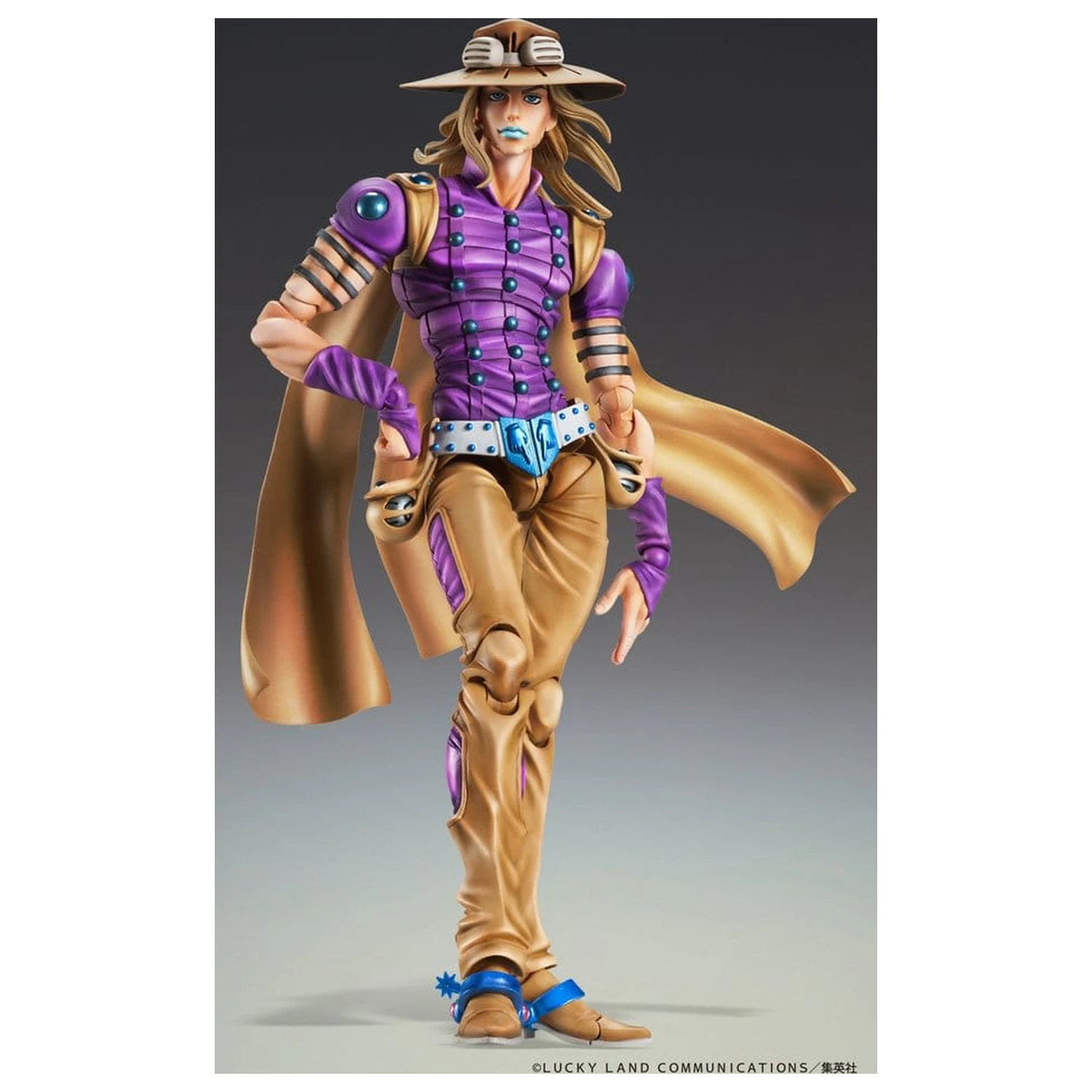 JoJo's Bizarre Adventure Part 7: Steel Ball Run Super Akcijska Akcijska Figura Chozokado Gyro Zeppeli Ver.1.5 16 cm fotografija izdelka