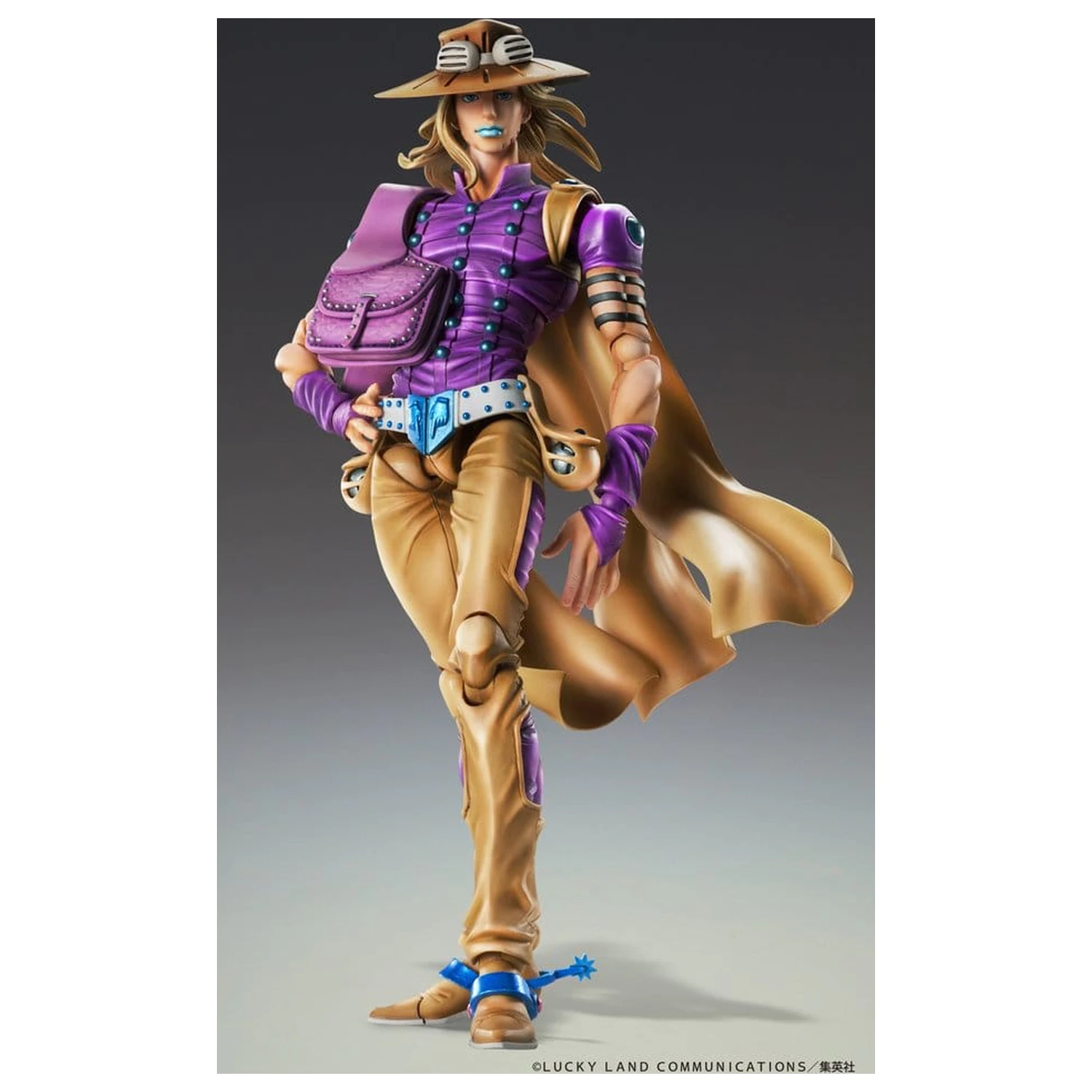JoJo's Bizarre Adventure Part 7: Steel Ball Run Super Akcijska Akcijska Figura Chozokado Gyro Zeppeli Ver.1.5 16 cm fotografija izdelka