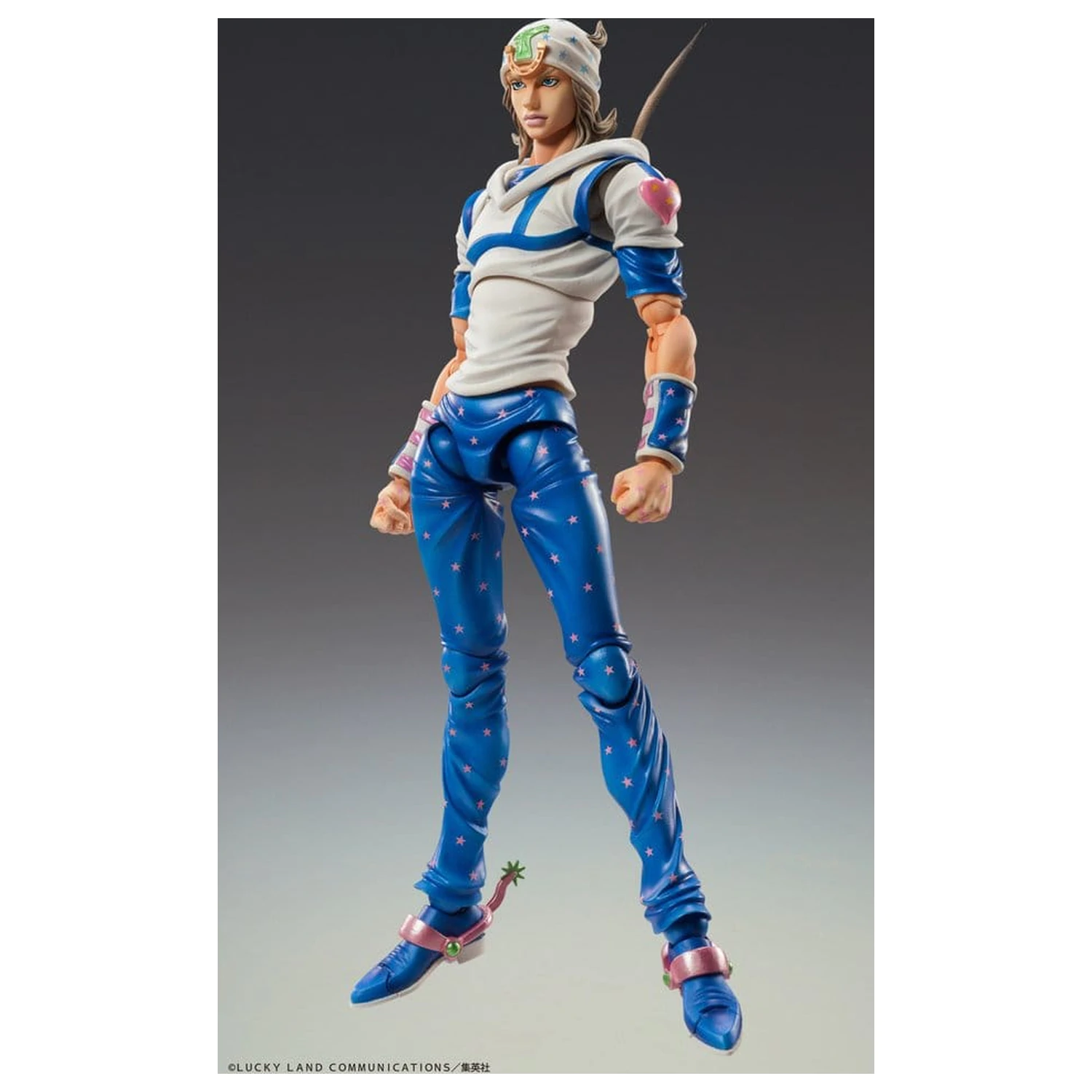 JoJo's Bizarre Adventure Part 7: Steel Ball Run Super Chozokado akcijska figura Johnny Joestar 15 cm fotografija izdelka