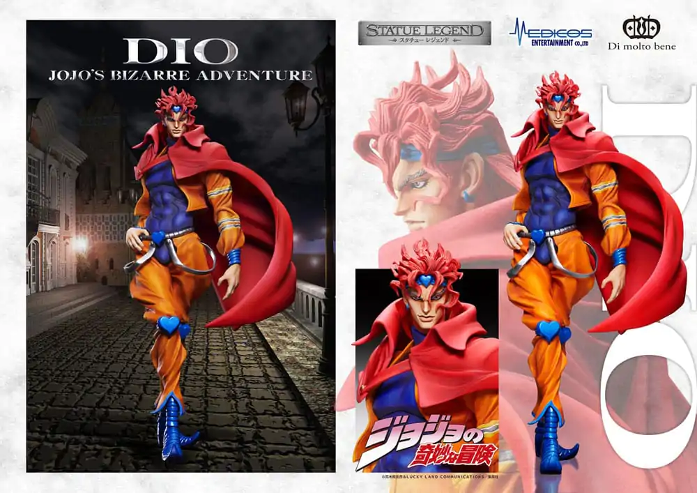 JoJo's Bizarre Adventure Part3 Statue Legend PVC kip Dio 17 cm (ponovna izdaja) fotografija izdelka