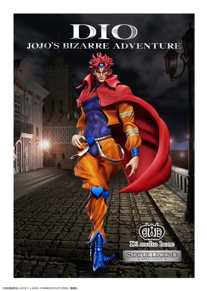 JoJo's Bizarre Adventure Part3 Statue Legend PVC kip Dio 17 cm (ponovna izdaja) fotografija izdelka