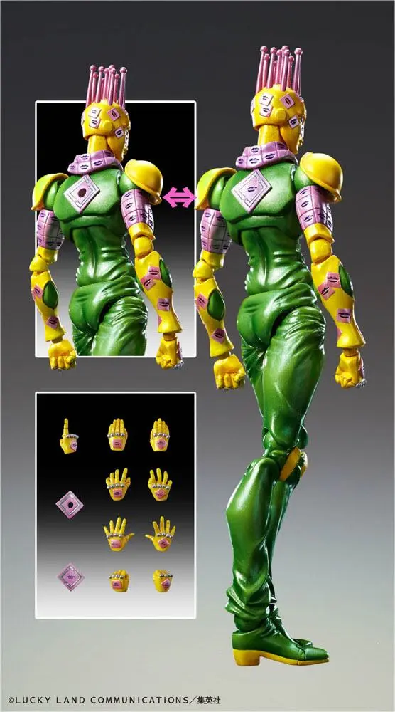 JoJo's Bizarre Adventure Part3 Super Action akcijska figura Chozokado (Kiss) 15 cm fotografija izdelka
