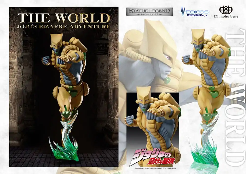 JoJo's Bizarre Adventure Part3 Statue Legend PVC kip The World 16 cm (ponovitev) fotografija izdelka