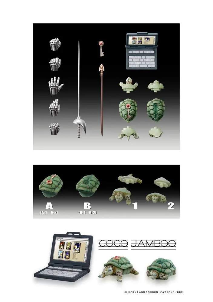 JoJo's Bizarre Adventure Part5 Super Action akcijska figura Chozokado (S C) 16 cm fotografija izdelka