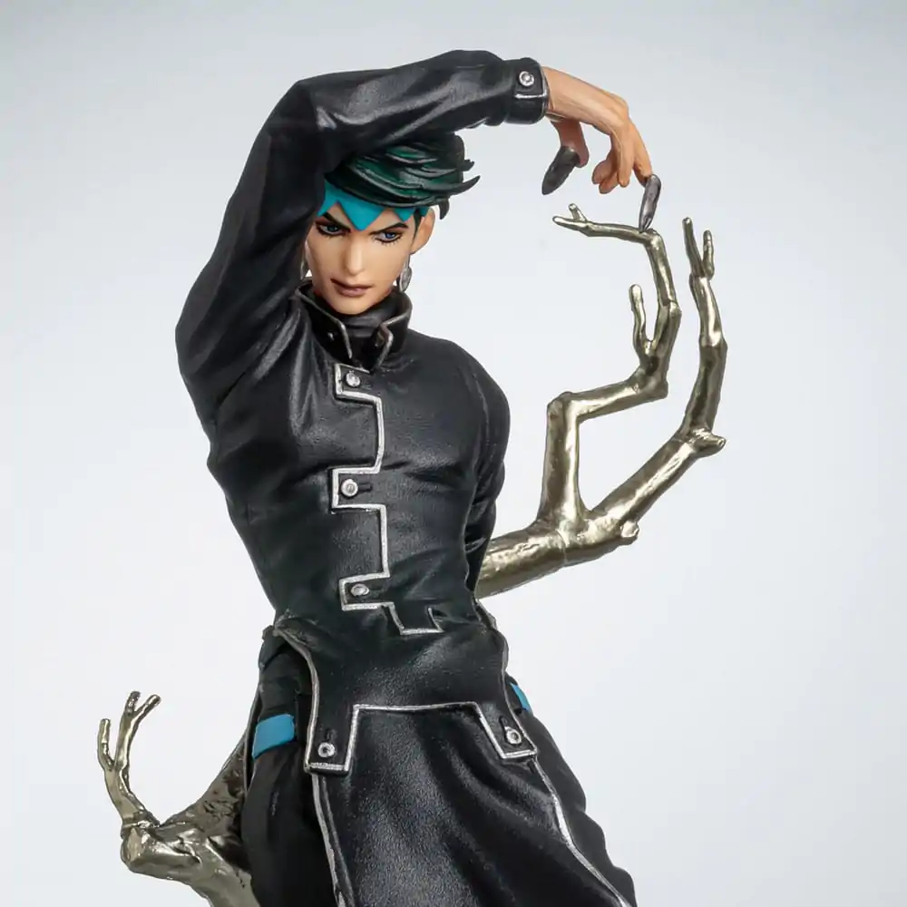 JoJo's Bizarre Adventure Figural Pisalo Rohan Kishibe Black Ver. 19 cm fotografija izdelka