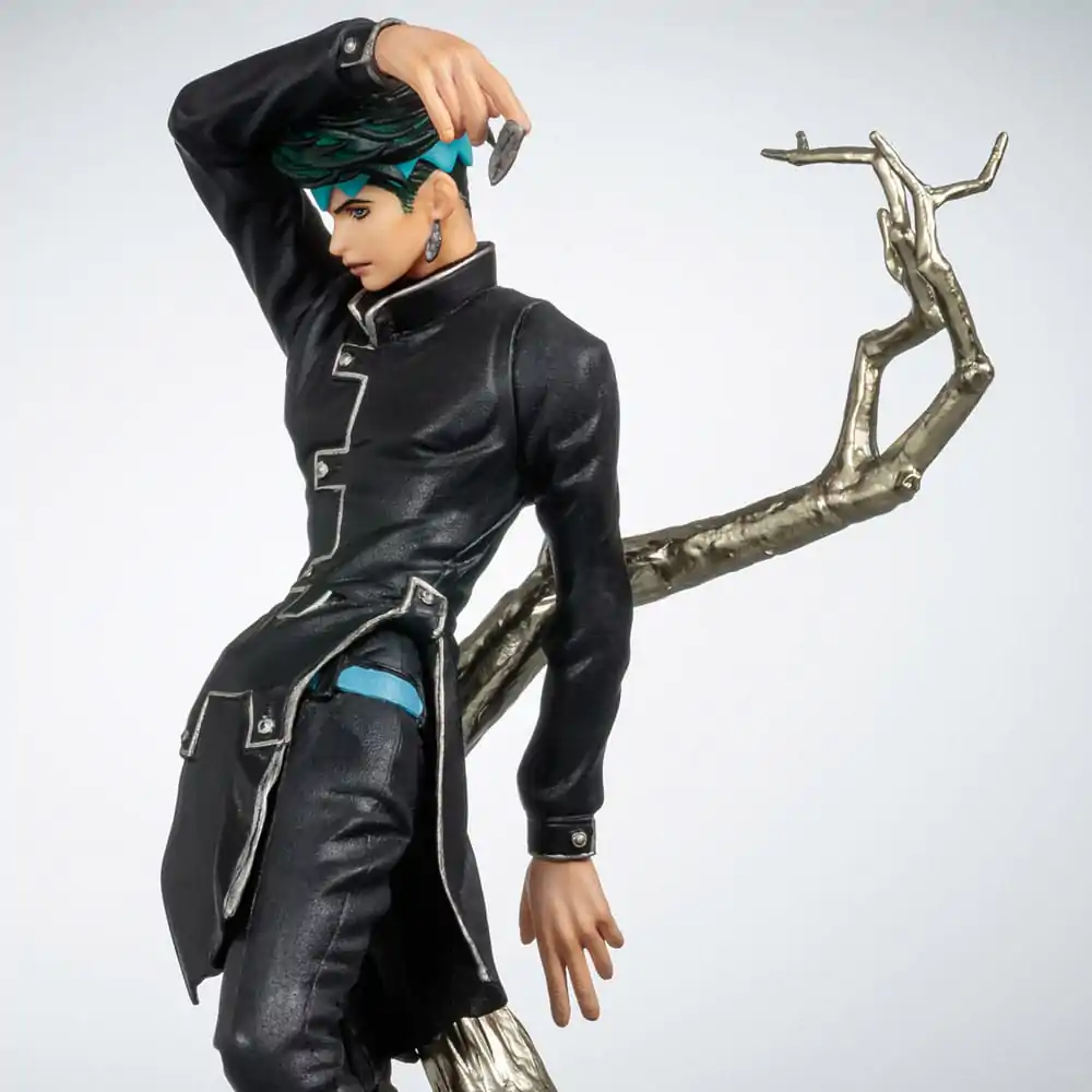 JoJo's Bizarre Adventure Figural Pisalo Rohan Kishibe Black Ver. 19 cm fotografija izdelka