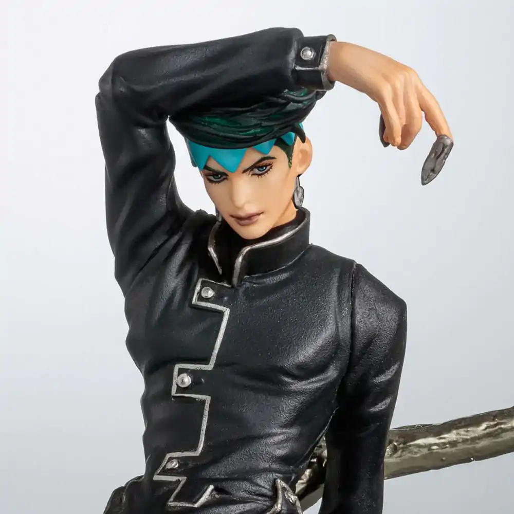 JoJo's Bizarre Adventure Figural Pisalo Rohan Kishibe Black Ver. 19 cm fotografija izdelka