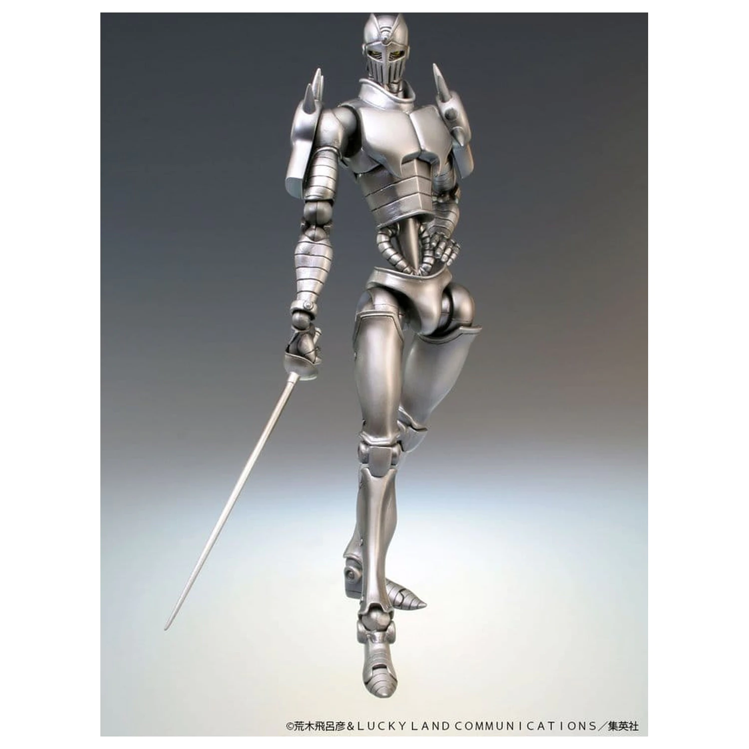 JoJo's Bizarre Adventure: Stardust Crusaders Chozokado akcijska figura Silver Chariot 16 cm fotografija izdelka