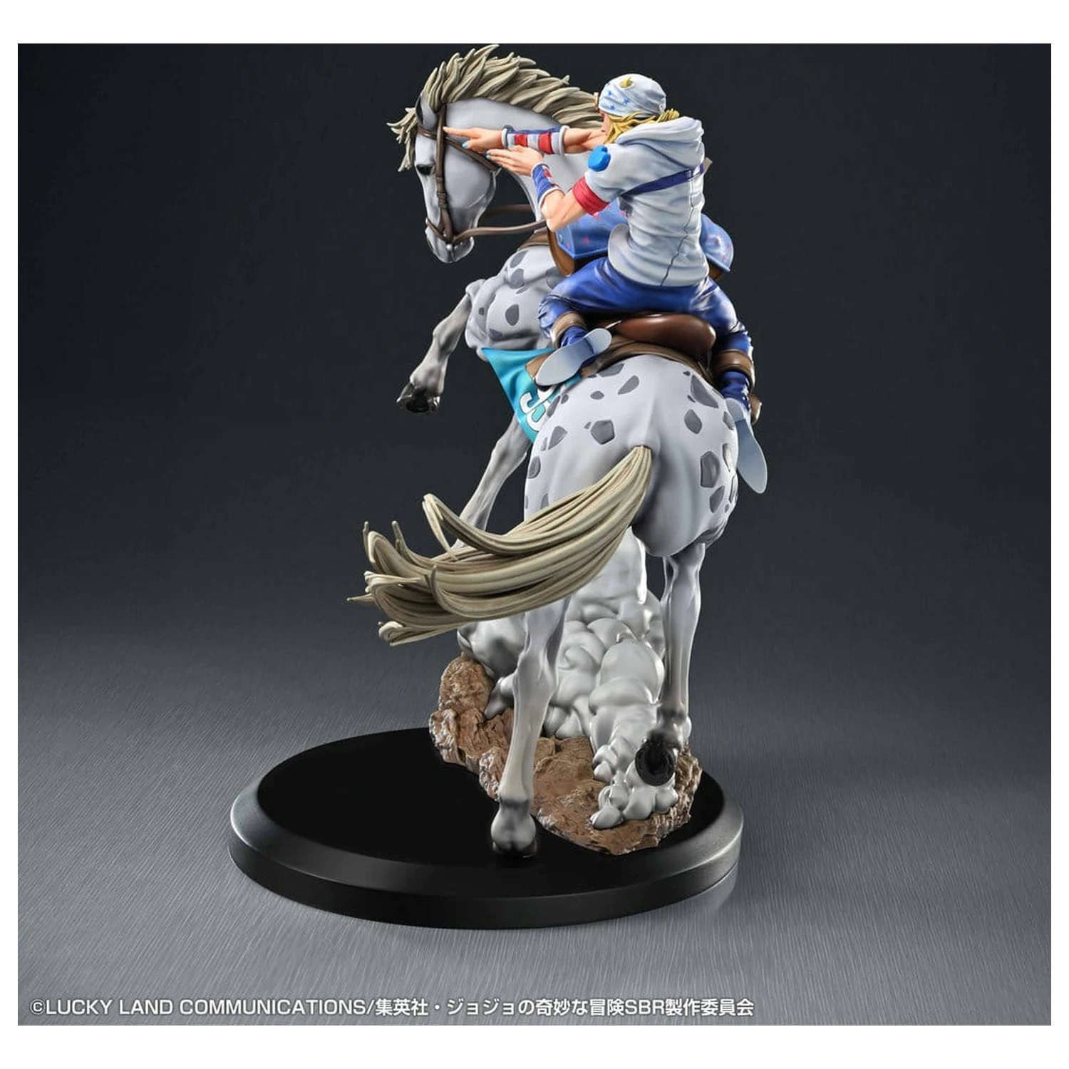 JoJo's Bizarre Adventure: Steel Ball Run Chozo Art Collection PVC figura Johnny Joestar & Slow Dancer 30 cm fotografija izdelka