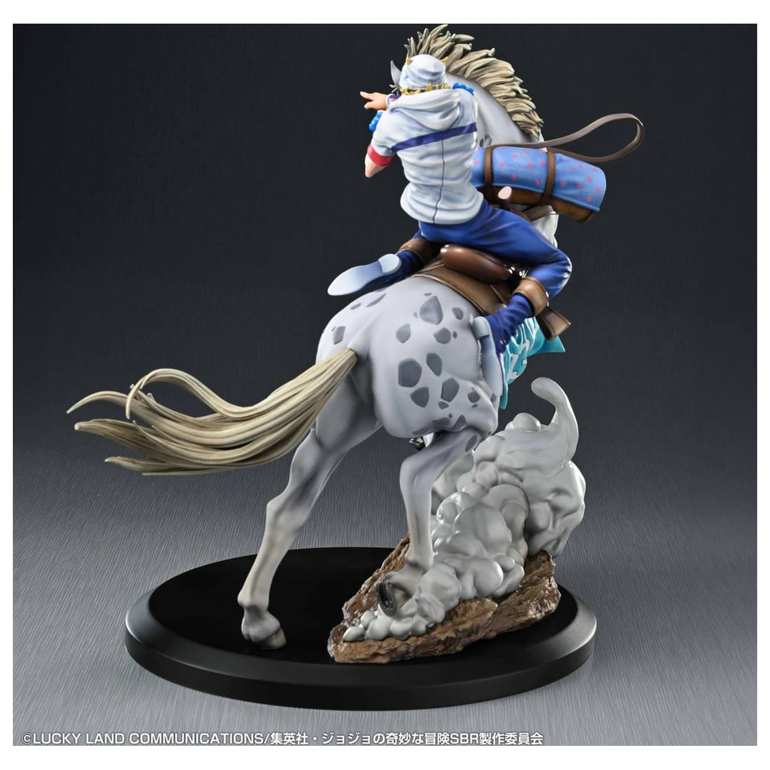 JoJo's Bizarre Adventure: Steel Ball Run Chozo Art Collection PVC figura Johnny Joestar & Slow Dancer 30 cm fotografija izdelka