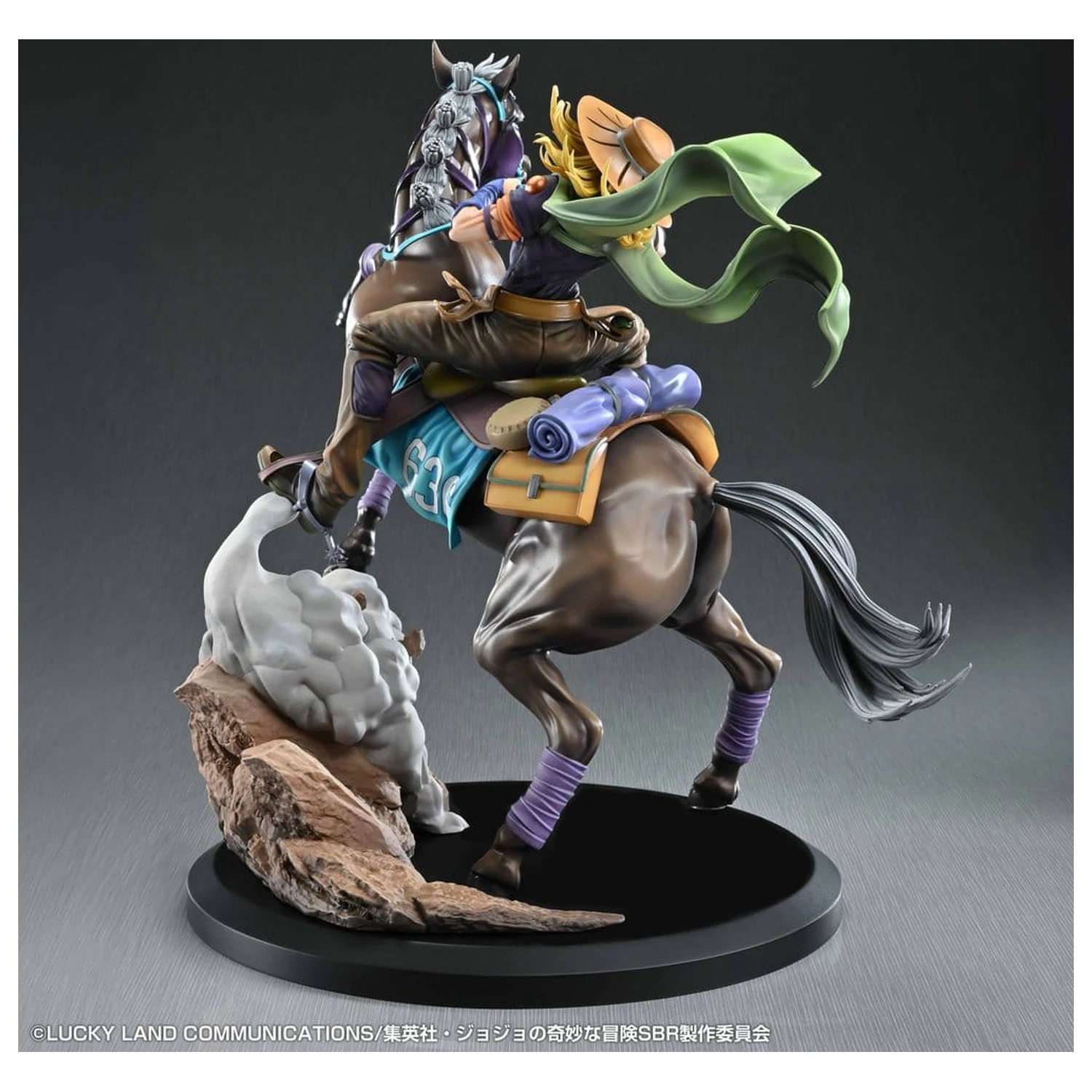 JoJo's Bizarre Adventure: Steel Ball Run figura Gyro Zeppeli & Valkyrie 31 cm fotografija izdelka