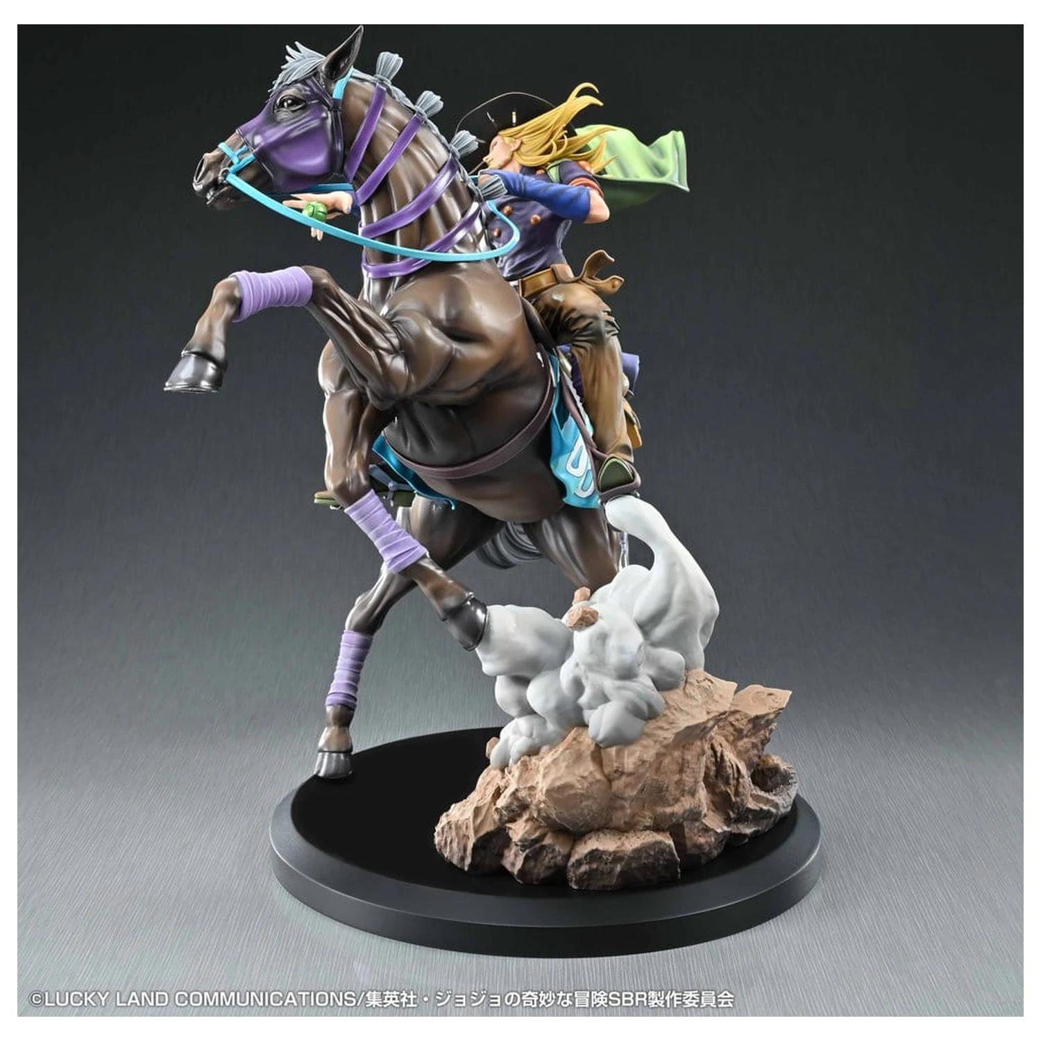 JoJo's Bizarre Adventure: Steel Ball Run figura Gyro Zeppeli & Valkyrie 31 cm fotografija izdelka