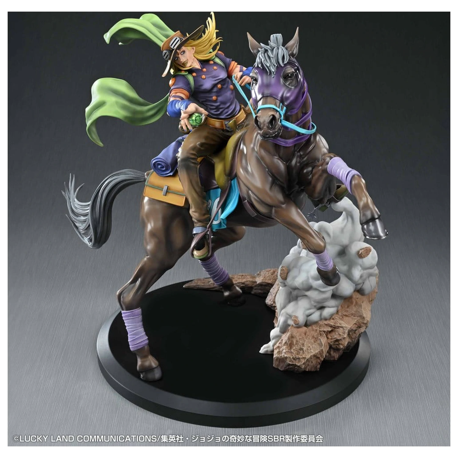 JoJo's Bizarre Adventure: Steel Ball Run figura Gyro Zeppeli & Valkyrie 31 cm fotografija izdelka